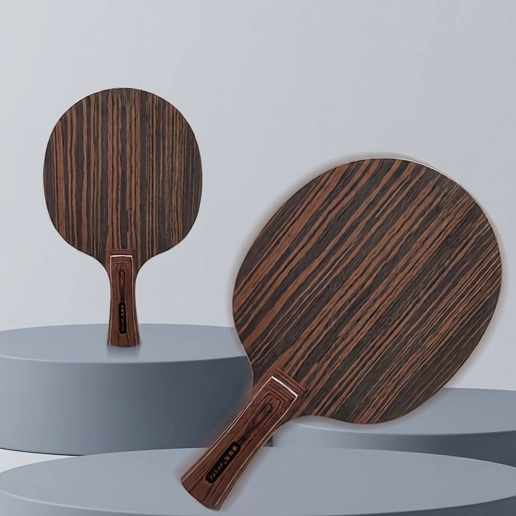 Tennis Racket - 黒檀製卓球ラケットブレード、高速攻撃設計、5ウッド+2カーボン7層構造卓球ラケットブレード、高品質木材加工、バランスの取れたデザイン、スポーツ愛好家専用