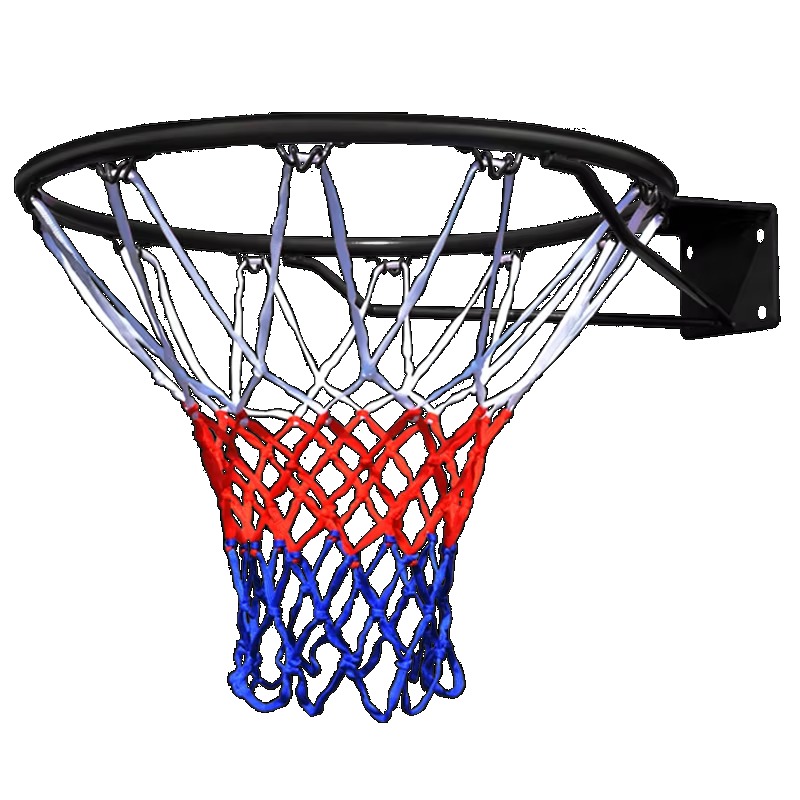 Basketball Hoop - 頑丈な金属製のフレームとネットを備えた、吊り下げ式のバスケットボールゴール
