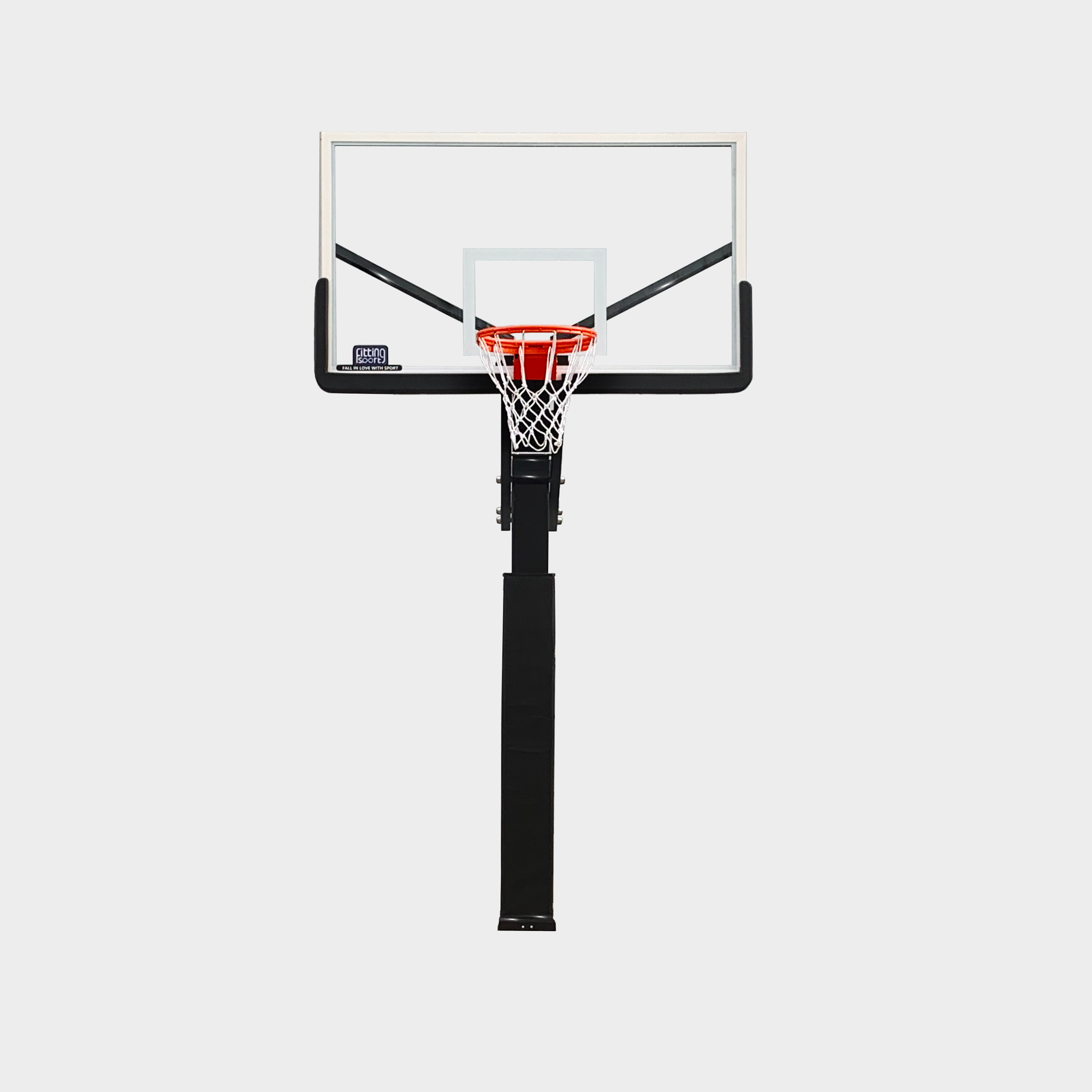 Basketball Hoop - 屋外バスケットボール用フープ、粉体塗装スチールポール＆プロ仕様の外観とリバウンド性能で販売促進を促進