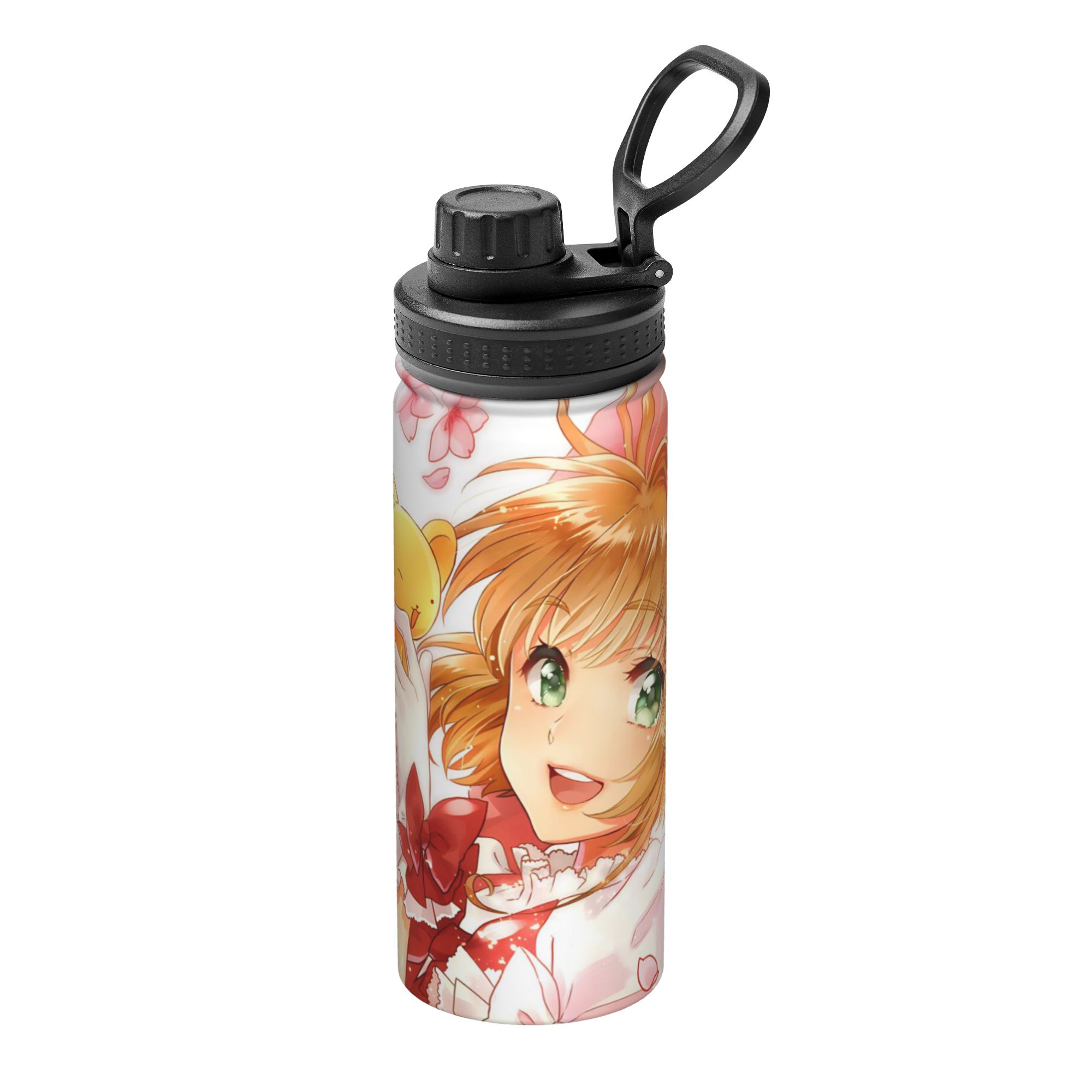 カードキャプターさくらのアニメをモチーフにした、18オンスの - Sports Water Bottle Insulated のレビューと価格