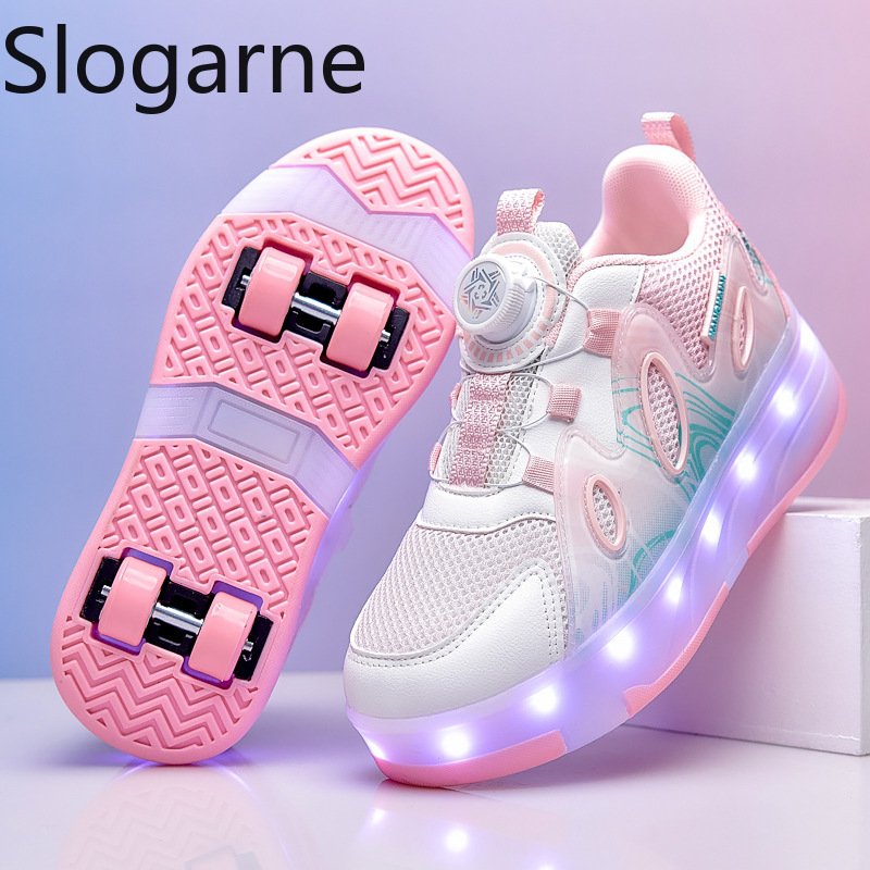 2026年新作メッシュローラースケートシューズ、女の子用サマ - Skateboard のレビューと価格
