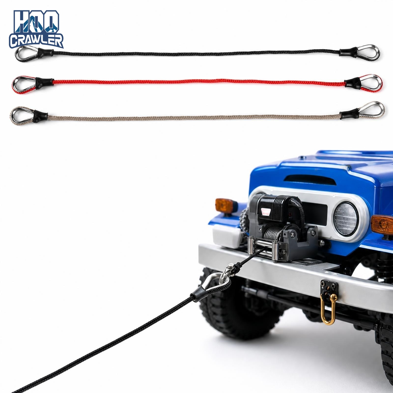 2本セット RC牽引ロープ、1/16、1/18、1/24スケ - Jump Rope のレビューと価格