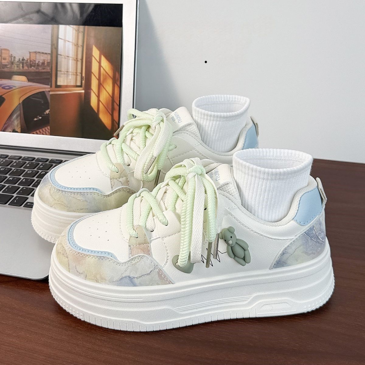 多用途な学生女性向け2025年新作秋キャンパスドーパミンホワ - Skateboard のレビューと価格