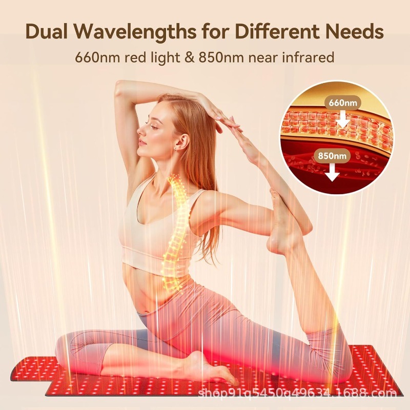 赤外線ライトセラピーパッド スキンケア 420個 3in1  - Yoga Mat のレビューと価格